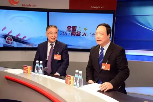 3月9日下午,全国人大代表,天士力控股集团董事局主席闫希军,全国人大