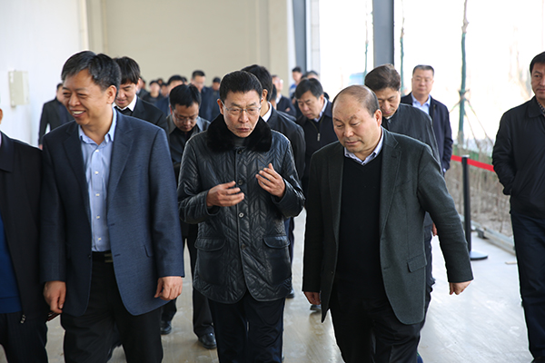 承德市党政代表团一行领导莅临康婷公司走访调研