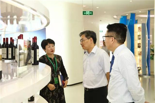江苏省苏州市委副书记朱民一行莅临绿叶科技集团调研指导