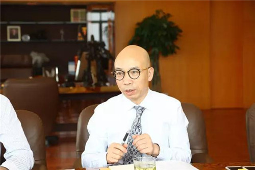 江苏省苏州市委副书记朱民一行莅临绿叶科技集团调研指导