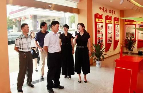湖南商务厅副厅长肖彬一行莅临绿之韵考察