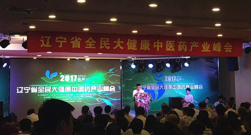 双迪刘洪总裁出席辽宁大健康中医药产业峰会