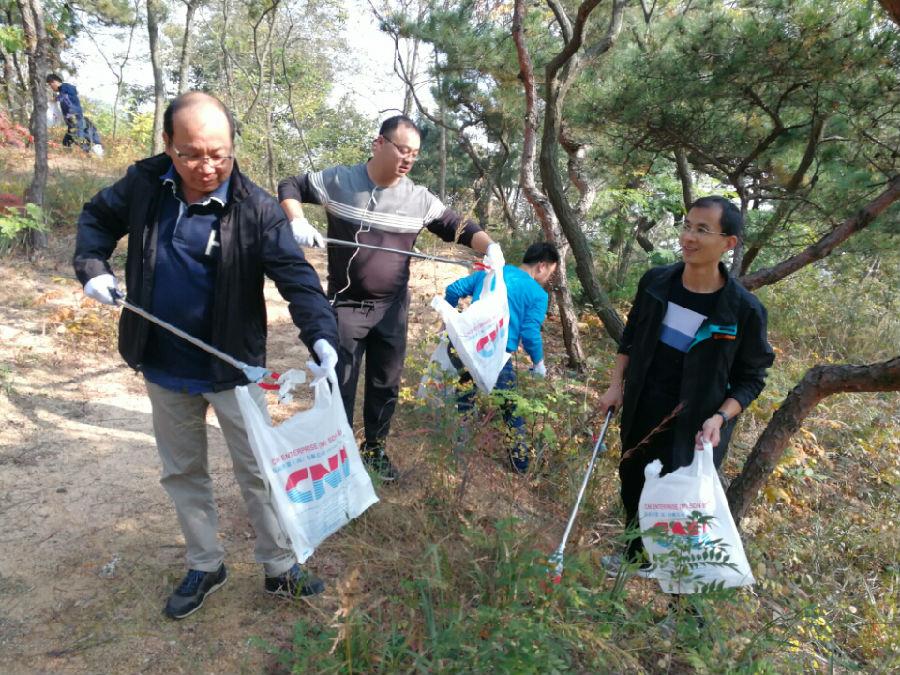 长青中国九九重阳环保公益行 为环境保护贡献力量