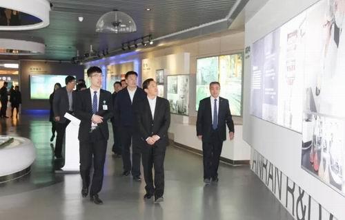 威海市委组织部领导参观指导安然党建工作