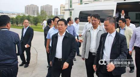福建省副省长周联清莅临安发生物参观调研