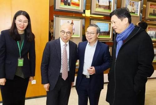 浙江省台州市人民政府副秘书长视察指导绿叶