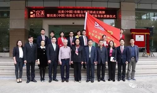 共青团完美公司委员会成立 古润金出席现场