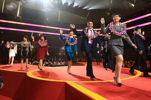 荣誉表彰引万众羡慕 新时代召开2017上海年会