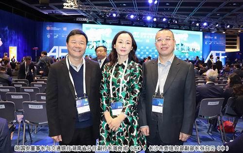 绿之韵董事长胡国安受邀出席亚洲金融论坛