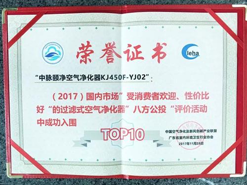 2017年度中脉收获的缤纷殊荣