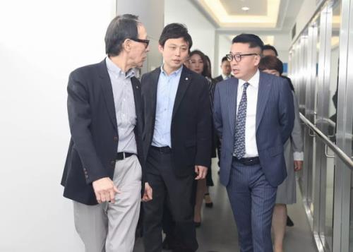 日本阿斯制药株式会社常务董事一行来访绿叶