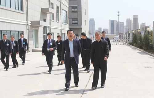 威海经区工委书记到安然考察2.0时代新发展